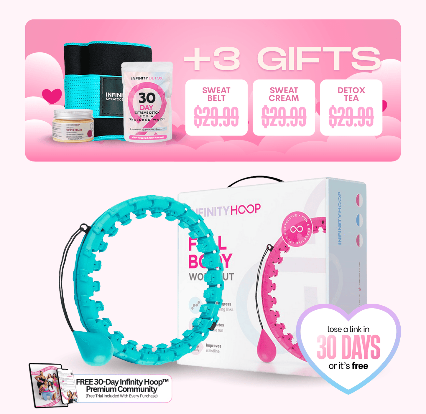 Infinity Hoop™ Challenge - Extended Valentine's Day Sale