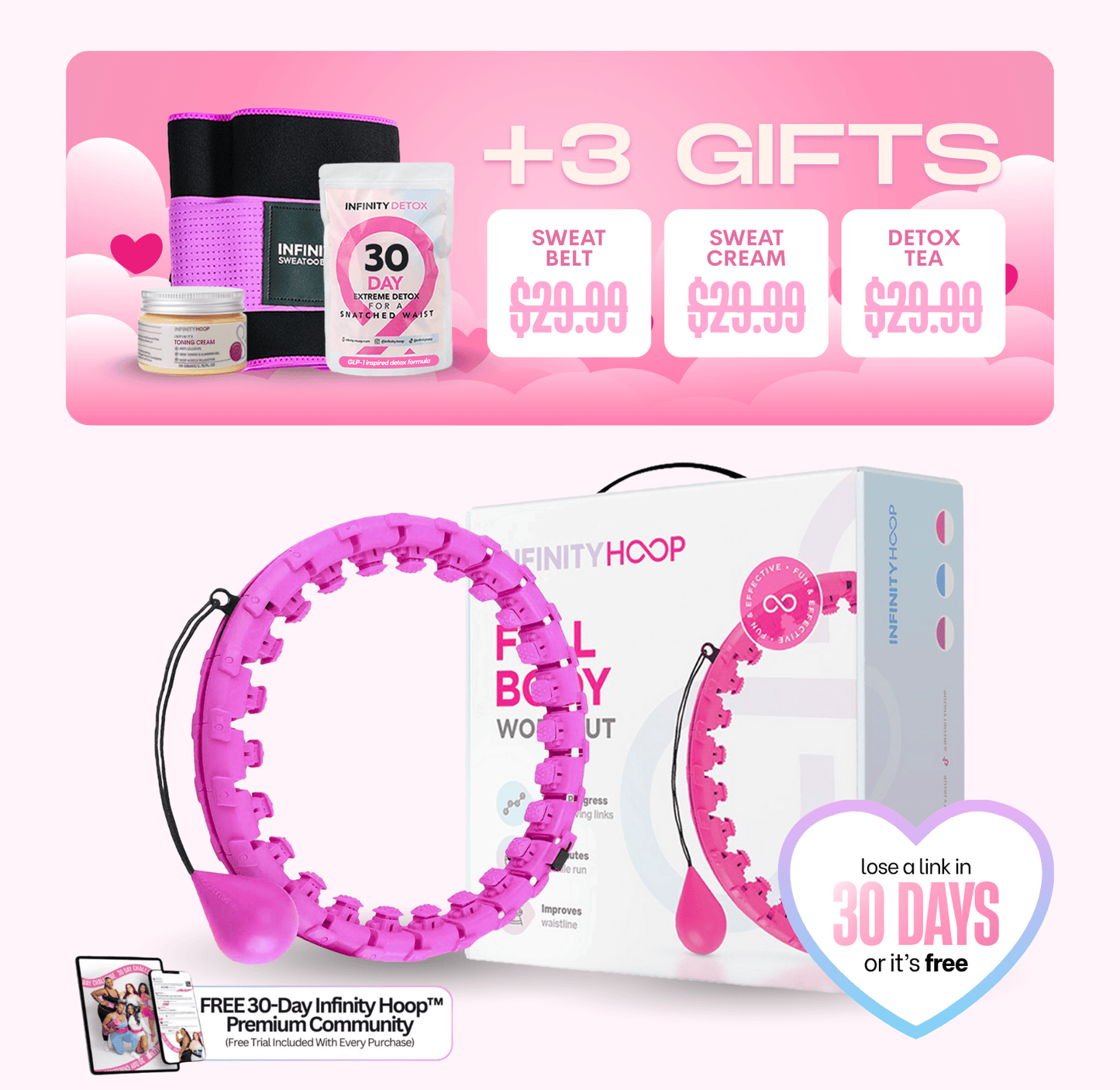 Infinity Hoop™ Challenge - Extended Valentine's Day Sale