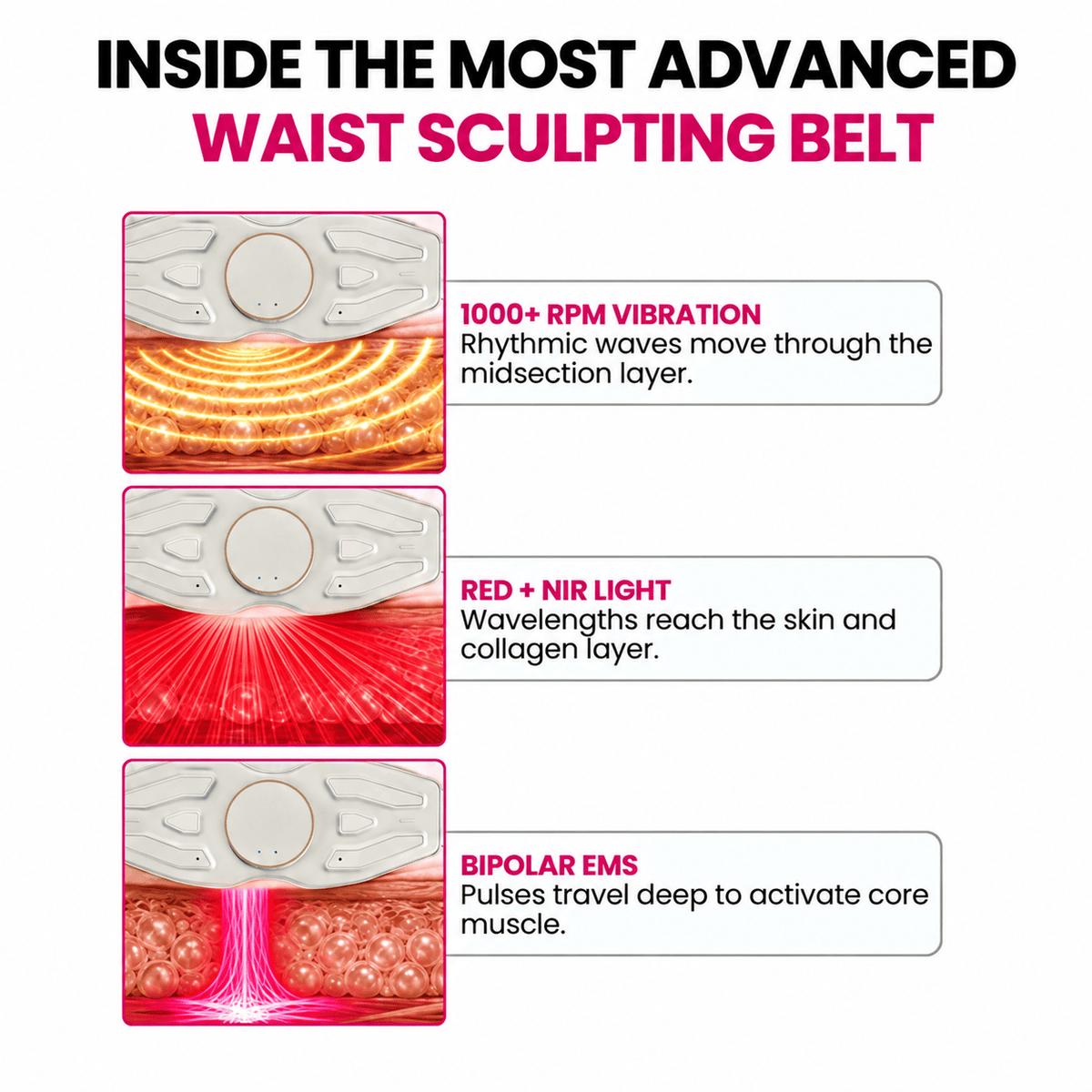 Infinity Pulse™ Waist Sculpting Belt